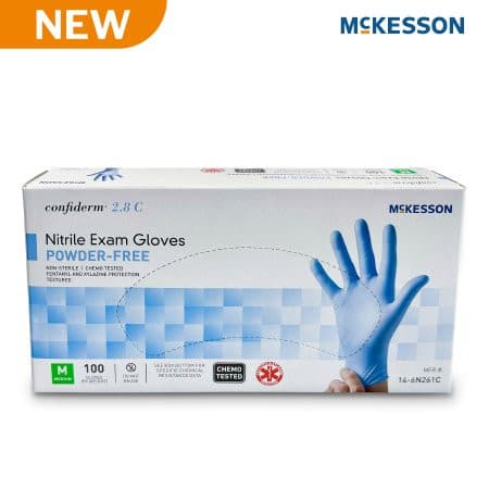 McKesson Confiderm® 2.8 C Nitrile Ocean /
