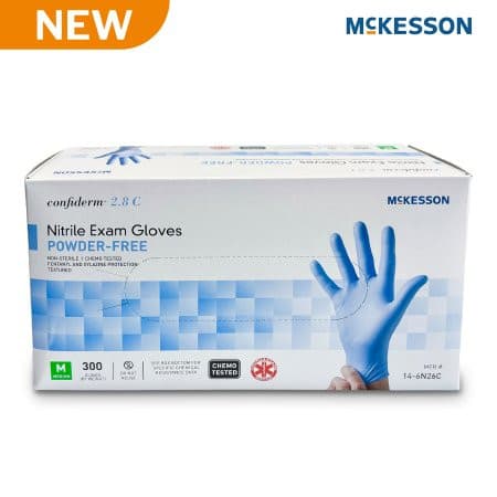 McKesson Confiderm® 2.8 C Nitrile Ocean /